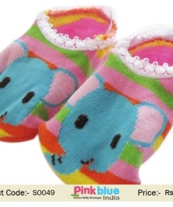 rainbow newborn socks