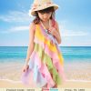 Baby Girls Rainbow Ruffled Summer Holiday Dress