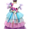 Rainbow Unicorn Birthday Dress – Little Girl Unicorn Party Dress Costume