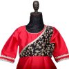 Designer kids salwar Suit Red Anarkali Dress