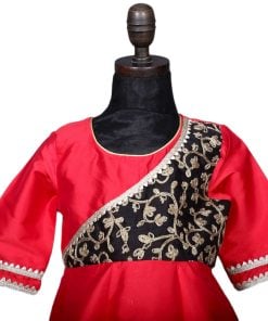 Designer kids salwar Suit Red Anarkali Dress