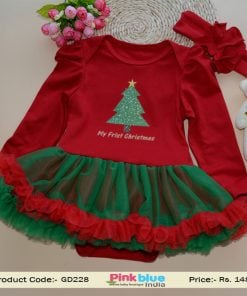 infant Christmas dress