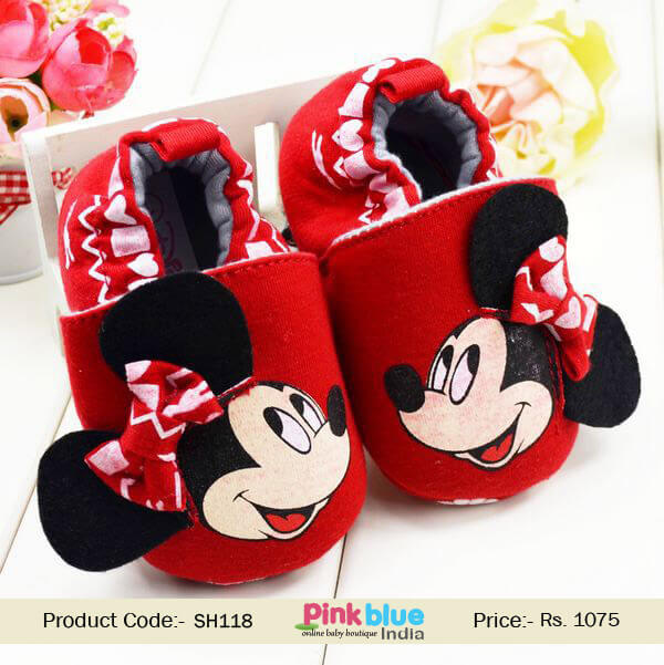 Baby Girl Minnie Mouse Shoes