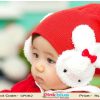 red infant winter cap