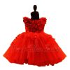 Red Baby Girls Birthday Party Frock Online