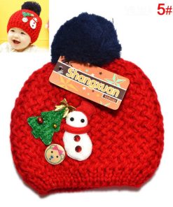 red toddler christmas hat
