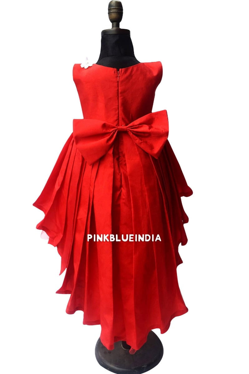 Tulle Flower Girl Dresses | Red Outfit