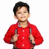 Toddler Boy Red Shirt and Suspender Jeans online Buy India