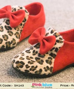 animal print baby shoes