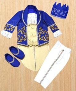 Royal Prince First Birthday Boy Outfit, Baby Boy Wedding Ring Bearer Suit