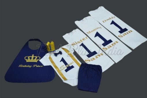 Family King Queen Prince and Princess Birthday T-Shirts