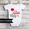 Santa Baby Onesie Infant Romper - Christmas Unisex Baby Girl Boy Outfit personalized Gift