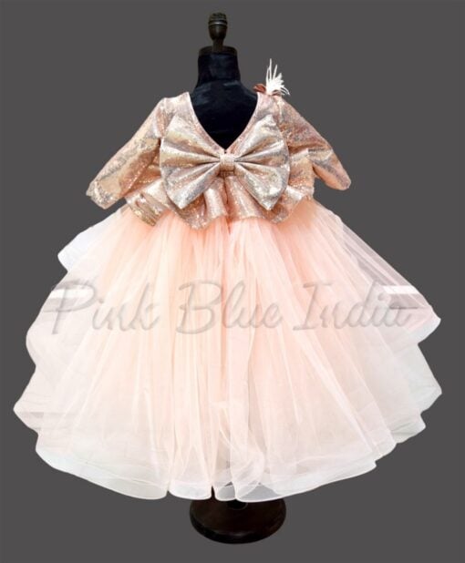 High low Fashion kids Sequin Peplum Party Dress online