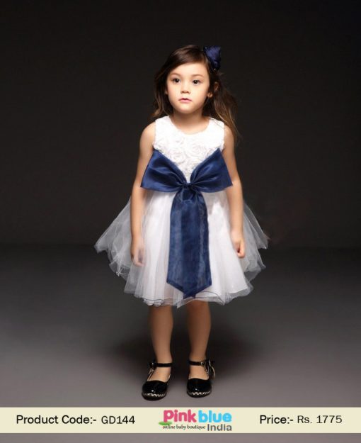Shop Online White Baby Girl Partywear Dress India