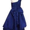 Baby Girl One Shoulder, Designer Pageant Gown