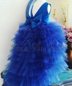 Baby Girls Premier Dress - Buy High Low Blue Dress Online