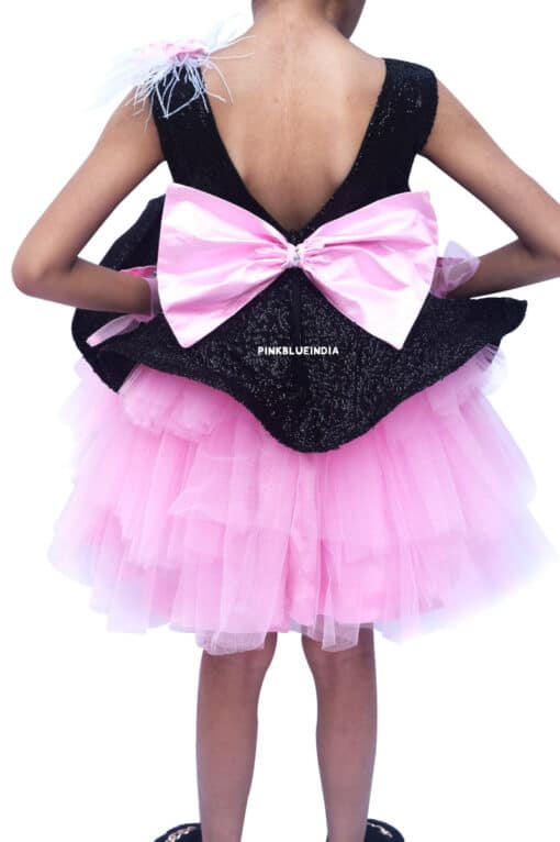 Baby to Big Girl Layered Dress - Dress with Feathers Kids