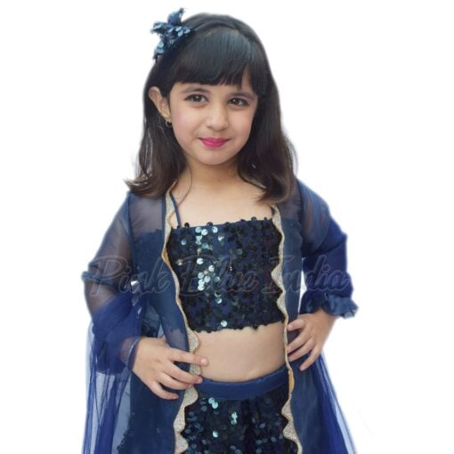Blue Lehenga Online for Indian Wedding Baby Girls & Toddlers