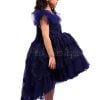 Buy Elegant Blue High-low Dress for Baby Girl Birthday