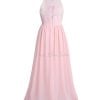 Pink Maxi Birthday Gown - Girls Party Maxi Dress (1 - 15 Y) 