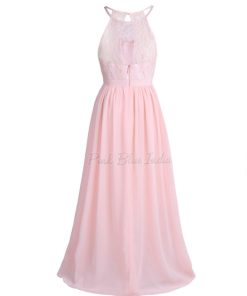 Pink Maxi Birthday Gown - Girls Party Maxi Dress (1 - 15 Y)