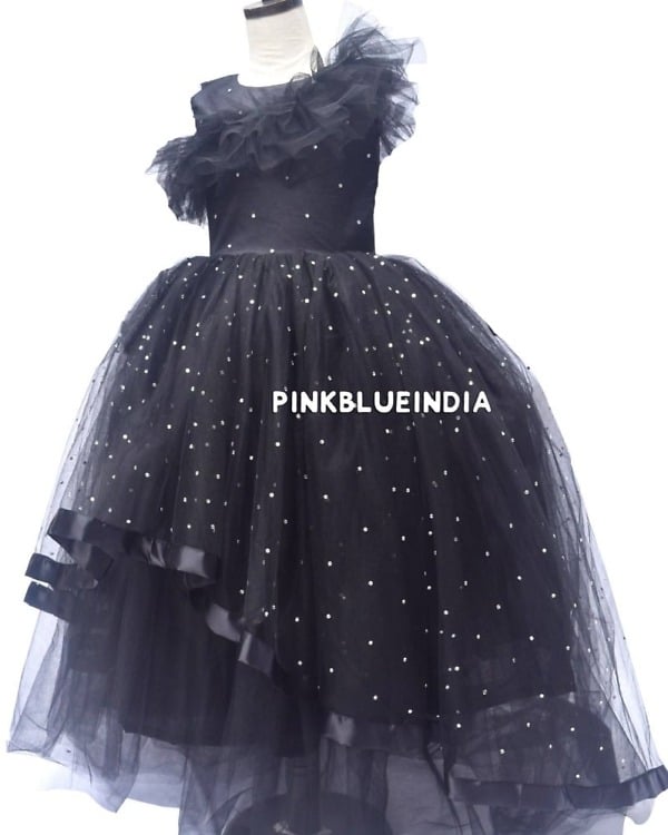 Black Gown - Buy Baby Girls Party Wear Black Dress Online