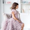 Gorgeous Lavender Gown for Baby Girl & toddlers Birthday