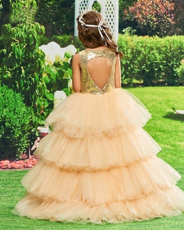 Birthday Party Dress Gown for 6 months to 15 years girl