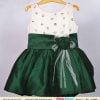 Green and White Baby Girls Floral Occasion Dress Shop Online