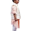 Buy Peach Colour Kids Kurta Pajama For 3- 4 year Baby Boy