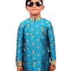 Buy Rama Blue Color Boys Wedding/Party Wear Kurta Pajama