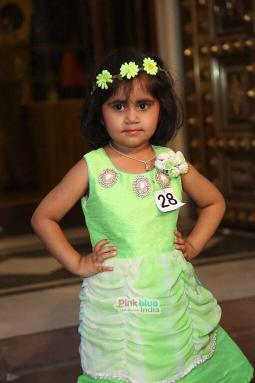 raw silk baby dress