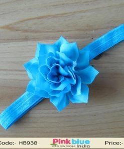 Sky Blue Flower Headband for Children