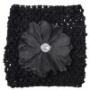 Black Crochet Hair Band for Toddlers