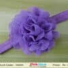 Stretchable Lavender Hair Band for Baby Girls