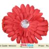 Stretchable Red Floral Hair Band for Toddlers