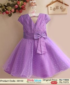lavender toddler dress