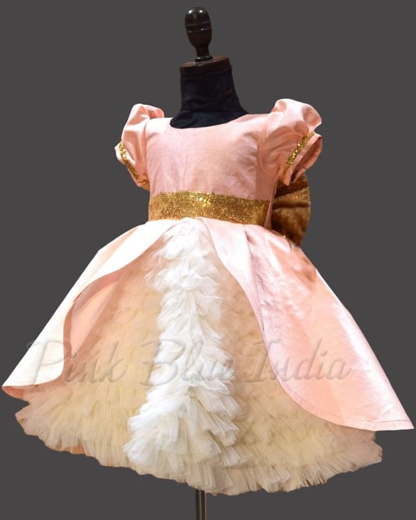 Designer kids birthday dress premium party outfit stylish elegant