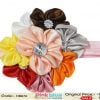 Stylish Multi Colored Flower Hair Band for Toddlers in India