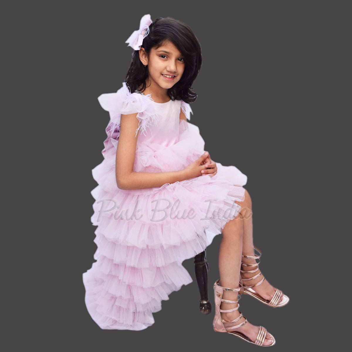 Girls Pink Dress – Pink Birthday Dress, Baby Pink Dress Online