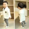 Stylish Uptown White Winter Jacket for Toddler Boys in India
