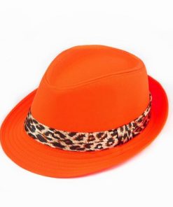 orange baby summer hat