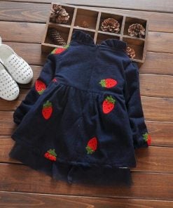 kids strawberry coat