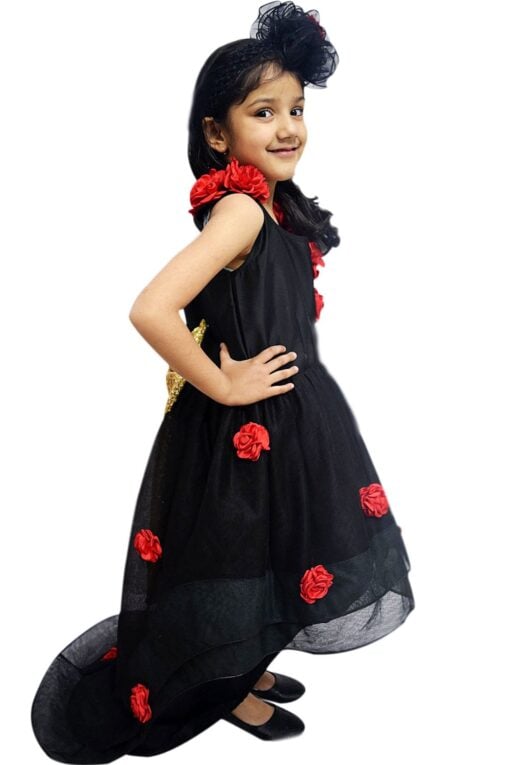 luxury High Low Flower Girl Dress toddler Wedding couture dress