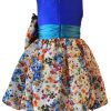 Baby Girl Floral Print Dress for Birthday