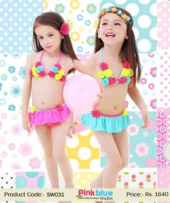 Baby Girls Swimwear and Bathing 2 Piece Suits – Kids Beachwear