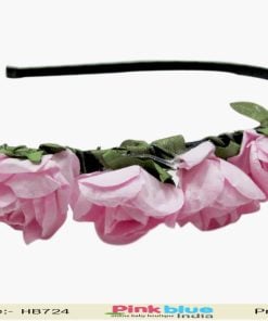 Baby Pink Floral Hair Band for Toddler