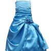 Indian Kids and Baby Evening Wedding Party Gown Dress Blue