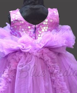 Buy Trendy Purple/Violet Baby Girls Birthday Dress Online