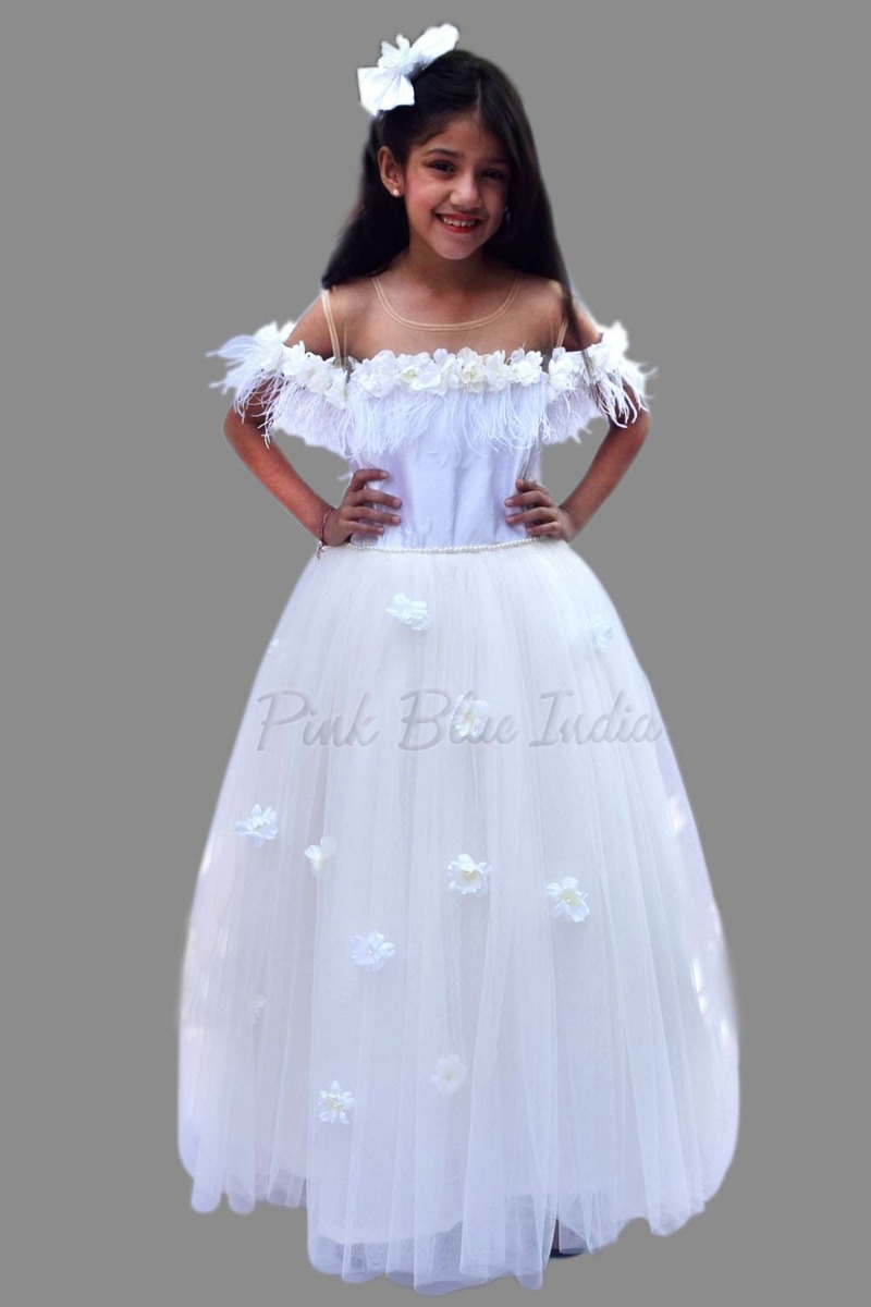 Ball Gown Flower Girl Dress for Teens | Teenager Party Gowns